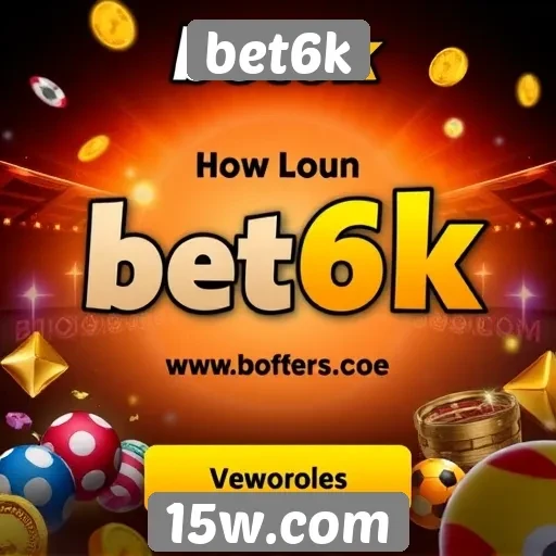 Promoções e bônus disponíveis no bet6k
